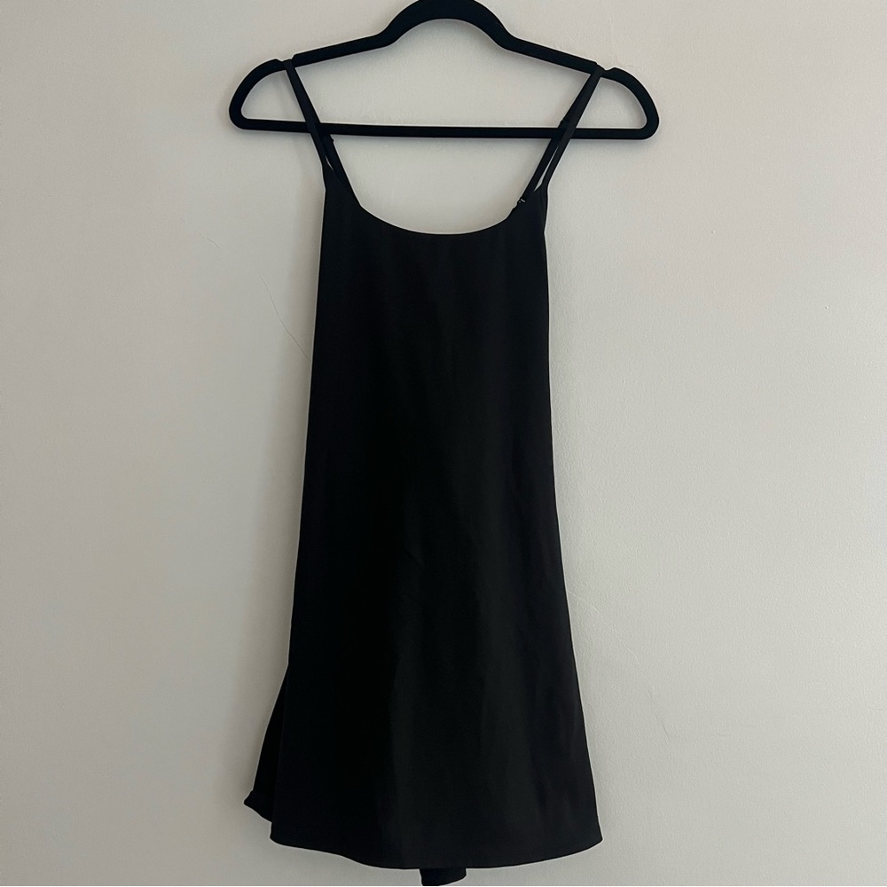 Reebok Women’s Strappy Back Black Mini Workout Dress Size S